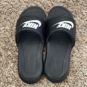 Nike Black Slide Sandals